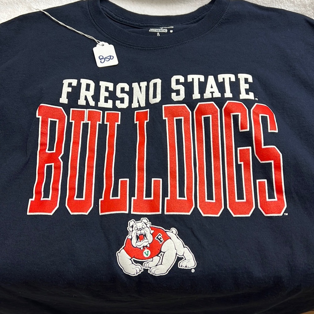 FRESNO STATE TEE CHAMPION SIZE L UNISEX